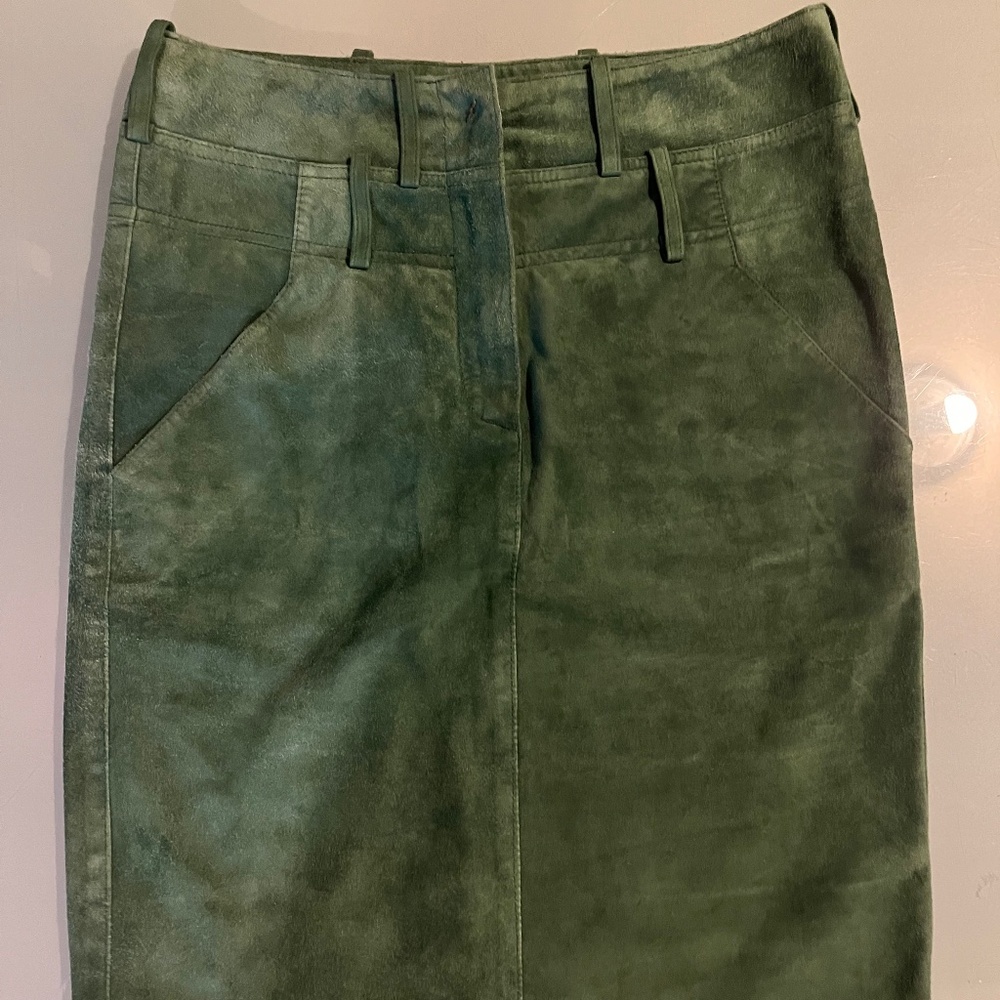 Prada amazing suede skirt